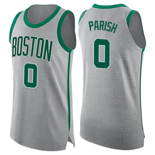 Youth Robert Parish Boston Celtics Gray Swingman Jersey - City Edition