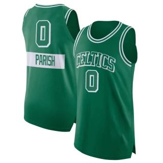 Youth Robert Parish Boston Celtics Green Authentic Kelly 2021/22 City Edition Jersey