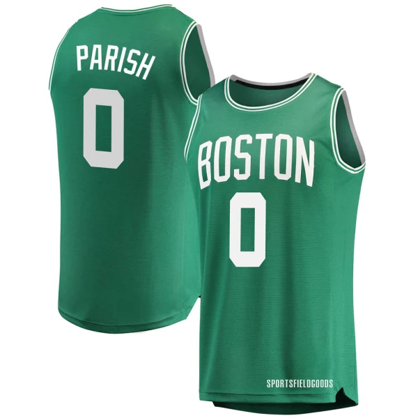 Youth Robert Parish Boston Celtics Green Fast Break Jersey - Icon Edition