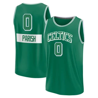 Youth Robert Parish Boston Celtics Green Fast Break Kelly 2021/22 Replica City Edition Jersey