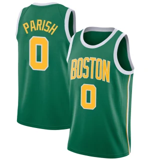 Youth Robert Parish Boston Celtics Green Swingman 2018/19 Jersey - Earned Edition