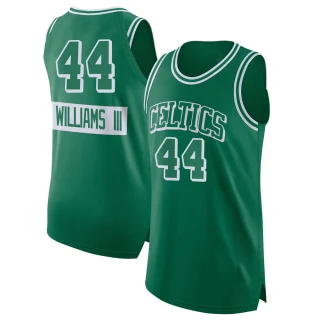 Youth Robert Williams III Boston Celtics Green Authentic Kelly 2021/22 City Edition Jersey