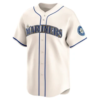Youth Robinson Ortiz Seattle Mariners Cream Limited Alternate Jersey