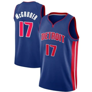 Youth Rodney McGruder Detroit Pistons Blue Swingman Jersey - Icon Edition