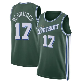 Youth Rodney McGruder Detroit Pistons Green Swingman 2022/23 City Edition Jersey