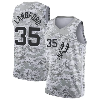 Youth Romeo Langford San Antonio Spurs White Swingman 2018/19 Jersey - Earned Edition