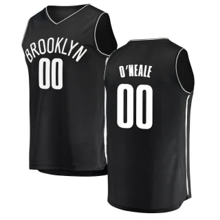 Youth Royce O'Neale Brooklyn Nets Black Fast Break Jersey - Icon Edition
