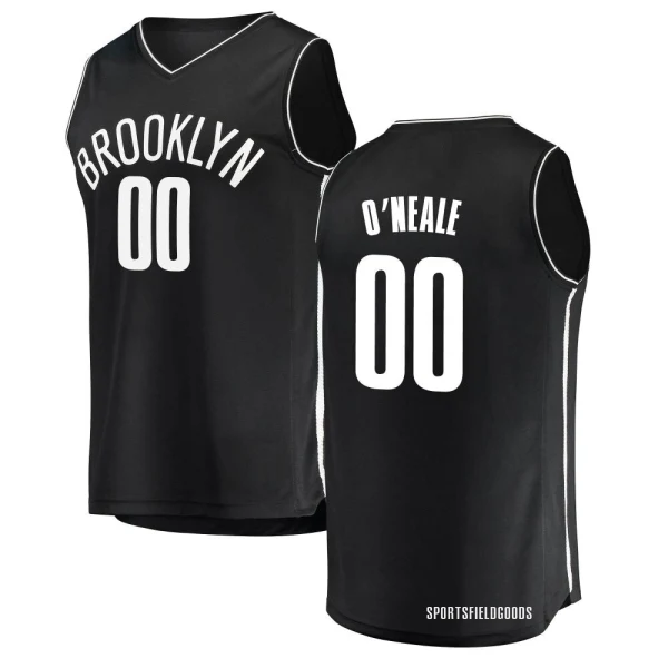 Youth Royce O'Neale Brooklyn Nets Black Fast Break Jersey - Icon Edition