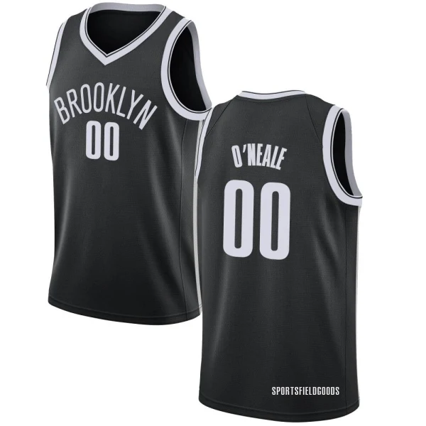 Youth Royce O'Neale Brooklyn Nets Black Swingman Jersey - Icon Edition