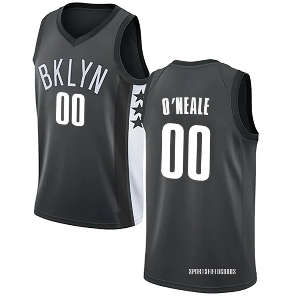 Youth Royce O'Neale Brooklyn Nets Gray Swingman Jersey - Statement Edition