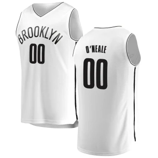 Youth Royce O'Neale Brooklyn Nets White Fast Break Jersey - Association Edition