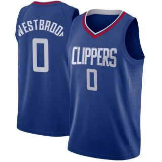 Youth Russell Westbrook Los Angeles Clippers Blue Swingman Jersey - Icon Edition