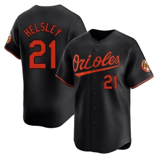 Youth Ryan Helsley Baltimore Orioles Black Limited Alternate Jersey