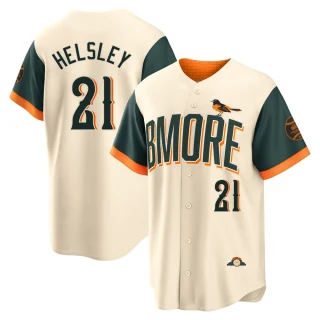 Youth Ryan Helsley Baltimore Orioles Cream Limited 2026 City Connect Stadium Jersey