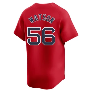 Youth Ryan Watson Boston Red Sox Red Limited Alternate Jersey