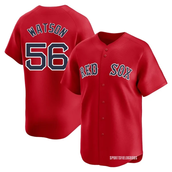 Youth Ryan Watson Boston Red Sox Red Limited Alternate Jersey
