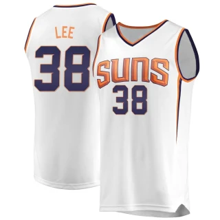 Youth Saben Lee Phoenix Suns White Fast Break Jersey - Association Edition