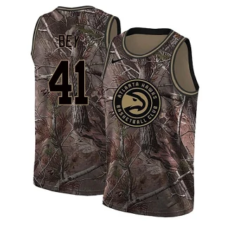 Youth Saddiq Bey Atlanta Hawks Camo Swingman Realtree Collection Jersey