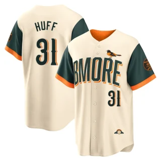 Youth Sam Huff Baltimore Orioles Cream Limited 2026 City Connect Stadium Jersey