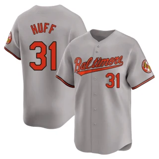 Youth Sam Huff Baltimore Orioles Gray Limited Road Jersey