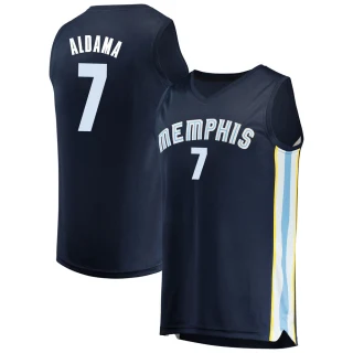 Youth Santi Aldama Memphis Grizzlies Navy Fast Break Jersey - Icon Edition