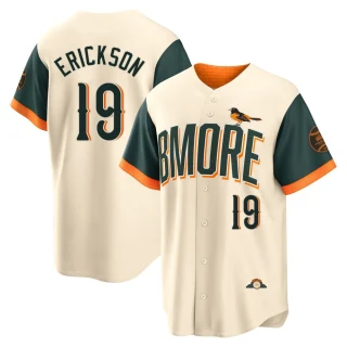 Youth Scott Erickson Baltimore Orioles Cream Limited 2026 City Connect Stadium Jersey