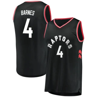 Youth Scottie Barnes Toronto Raptors Black Fast Break Jersey - Statement Edition