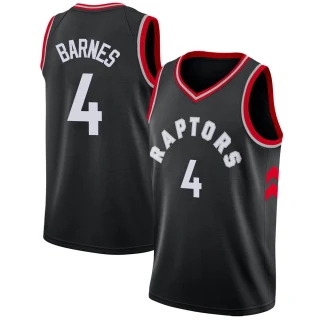 Youth Scottie Barnes Toronto Raptors Black Swingman Jersey - Statement Edition