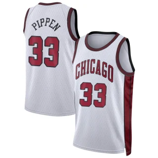 Youth Scottie Pippen Chicago Bulls White Swingman 2022/23 City Edition Jersey