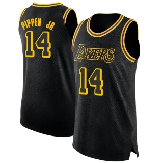 Youth Scotty Pippen Jr. Los Angeles Lakers Black Swingman Jersey - City Edition