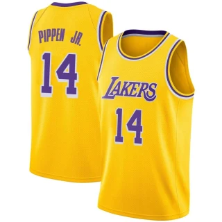 Youth Scotty Pippen Jr. Los Angeles Lakers Gold Swingman 2018/19 Jersey - Icon Edition