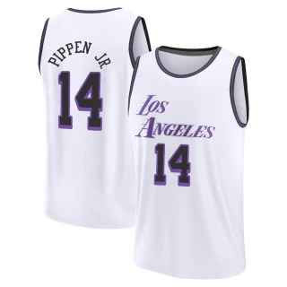 Youth Scotty Pippen Jr. Los Angeles Lakers White Fast Break 2022/23 City Edition Jersey