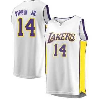 Youth Scotty Pippen Jr. Los Angeles Lakers White Fast Break Jersey - Association Edition