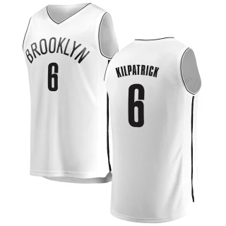 Youth Sean Kilpatrick Brooklyn Nets White Fast Break Jersey - Association Edition