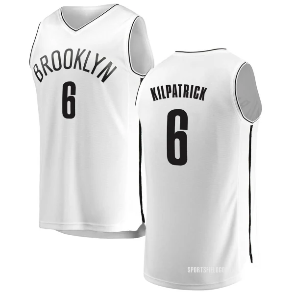 Youth Sean Kilpatrick Brooklyn Nets White Fast Break Jersey - Association Edition