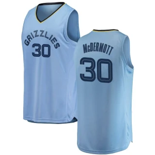 Youth Sean McDermott Memphis Grizzlies Light Blue Swingman 2018/19 Jersey - Statement Edition
