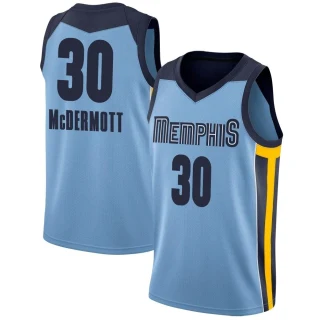 Youth Sean McDermott Memphis Grizzlies Light Blue Swingman Jersey - Statement Edition