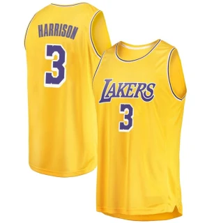 Youth Shaquille Harrison Los Angeles Lakers Gold Swingman 2018/19 Jersey - Icon Edition