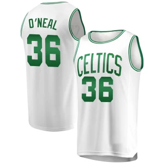 Youth Shaquille O'Neal Boston Celtics White Fast Break Jersey - Association Edition
