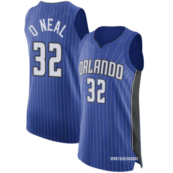Youth Shaquille O'Neal Orlando Magic Royal Authentic Jersey - Icon Edition