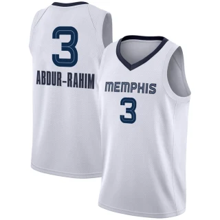 Youth Shareef Abdur-Rahim Memphis Grizzlies White Swingman 2020/21 Jersey - Association Edition