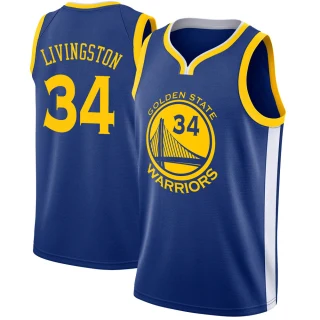 Youth Shaun Livingston Golden State Warriors Blue Swingman Jersey - Icon Edition