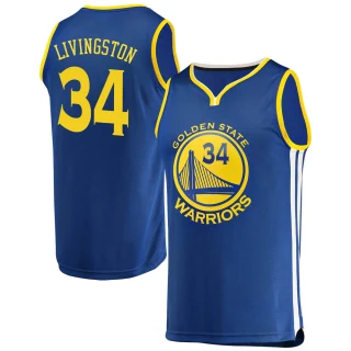 Youth Shaun Livingston Golden State Warriors Gold Fast Break Royal Jersey - Icon Edition