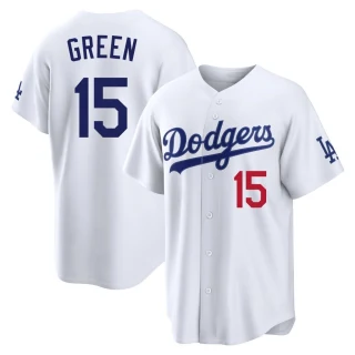 Youth Shawn Green Los Angeles Dodgers White Limited Home Stadium Jersey