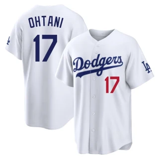 Youth Shohei Ohtani Los Angeles Dodgers White Limited Home Stadium Jersey