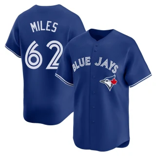 Youth Spencer Miles Toronto Blue Jays Royal Limited Alternate Jersey