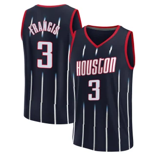 Youth Steve Francis Houston Rockets Navy Fast Break 2021/22 Replica City Edition Jersey