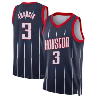 Youth Steve Francis Houston Rockets Navy Swingman 2021/22 City Edition Jersey