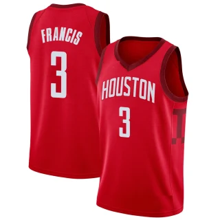 Youth Steve Francis Houston Rockets Red Swingman 2018/19 Jersey - Earned Edition
