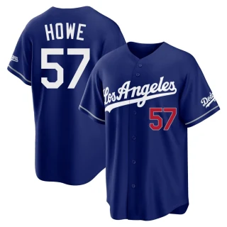 Youth Steve Howe Los Angeles Dodgers Royal Limited Alternate Stadium Jersey